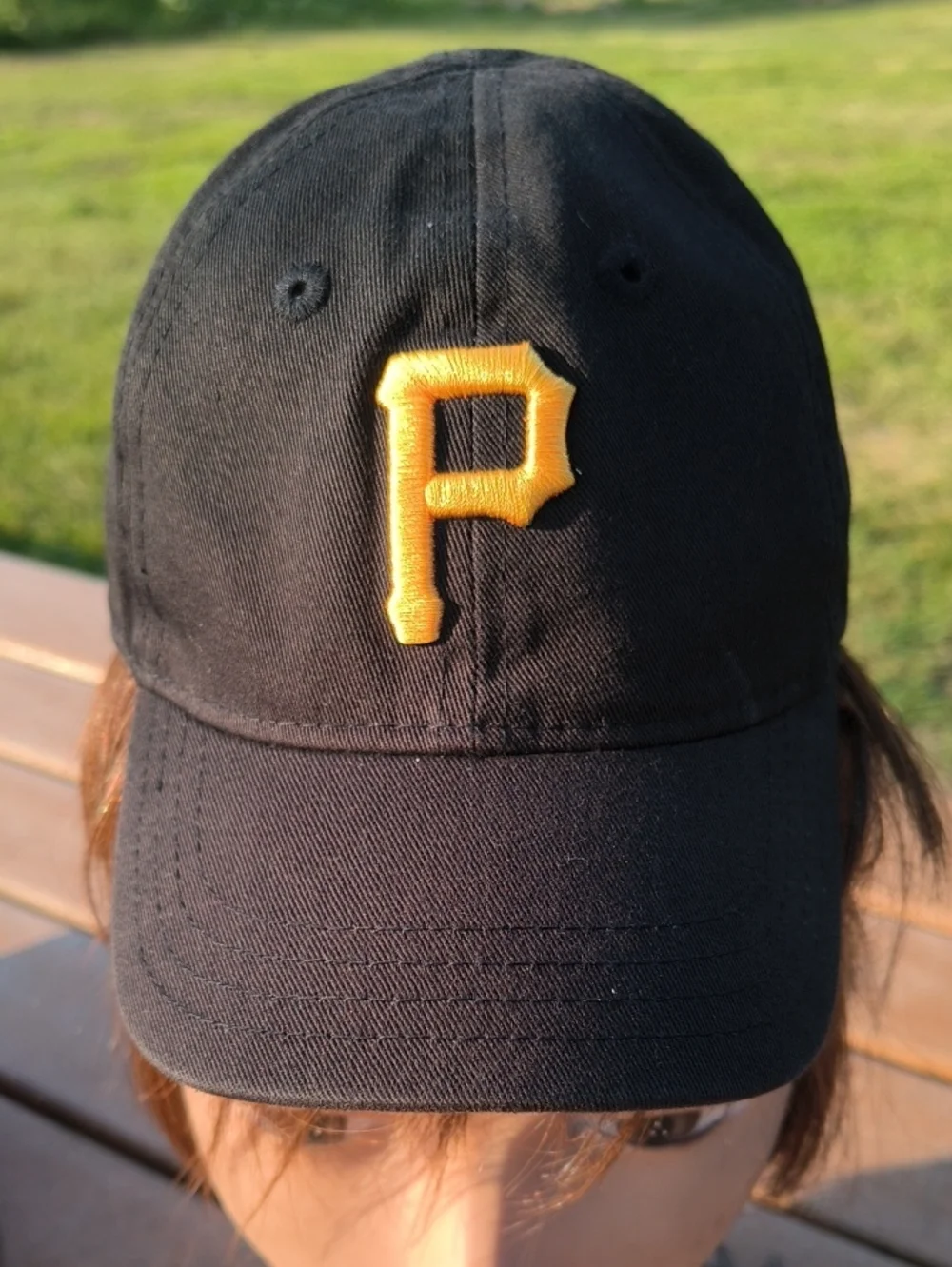 NFL Pittsburgh Pirates Embroidered Elastic Strap Kid's Hat Cap OSFA